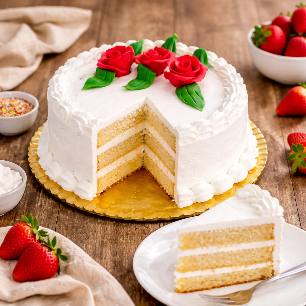 Bolo Chantilly Clássico 4
