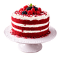 Naked Cake Red Velvet com Frutos Vermelhos - Thumbnail 3