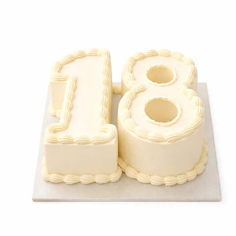 Bolo de Aniversario 18 Anos Masculino