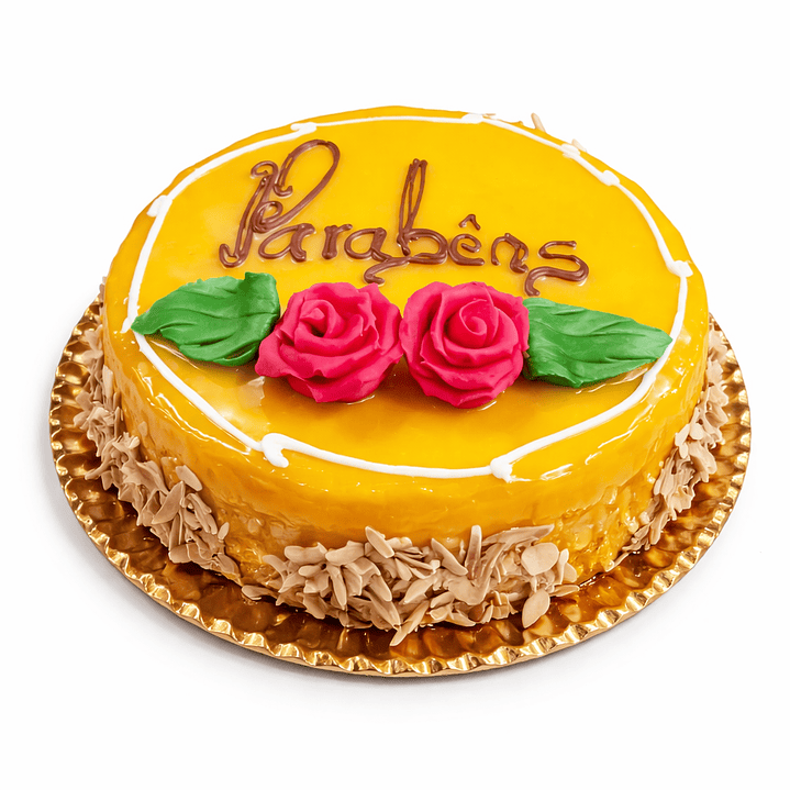 Bolo com Doce de Ovos e Amêndoas 1