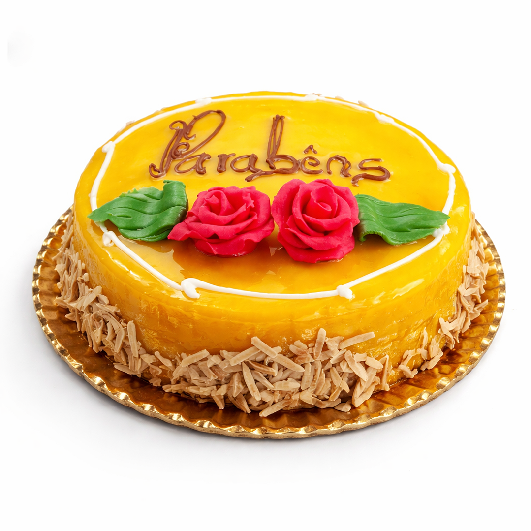 Bolo com Doce de Ovos e Amêndoas 4