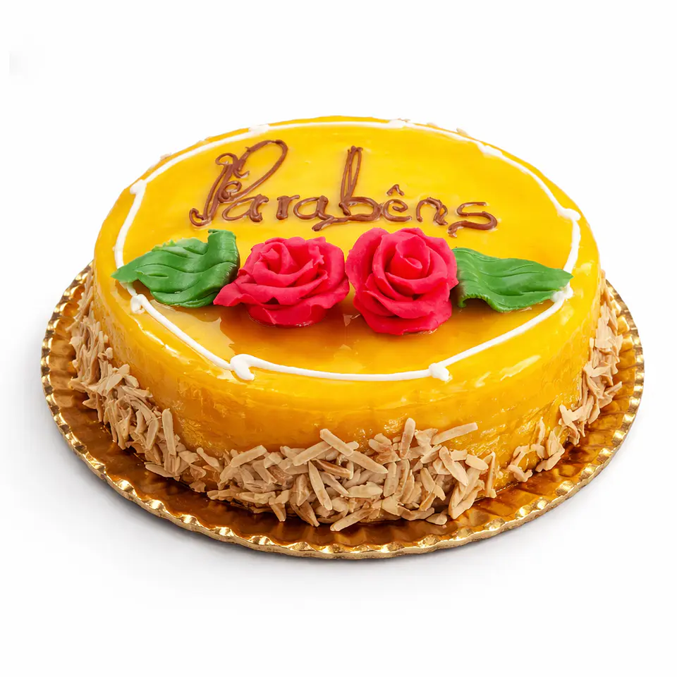 Bolo com Doce de Ovos e Amêndoas 4