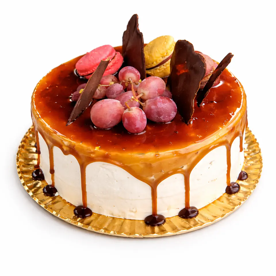 Bolo Decorado com Macarons 3