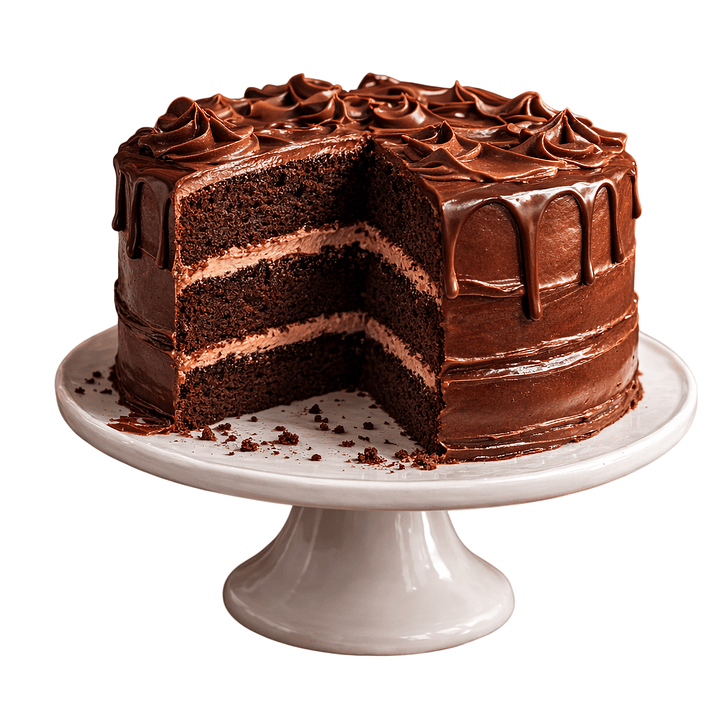 Bolo de Chocolate Húmido e Fofo 1