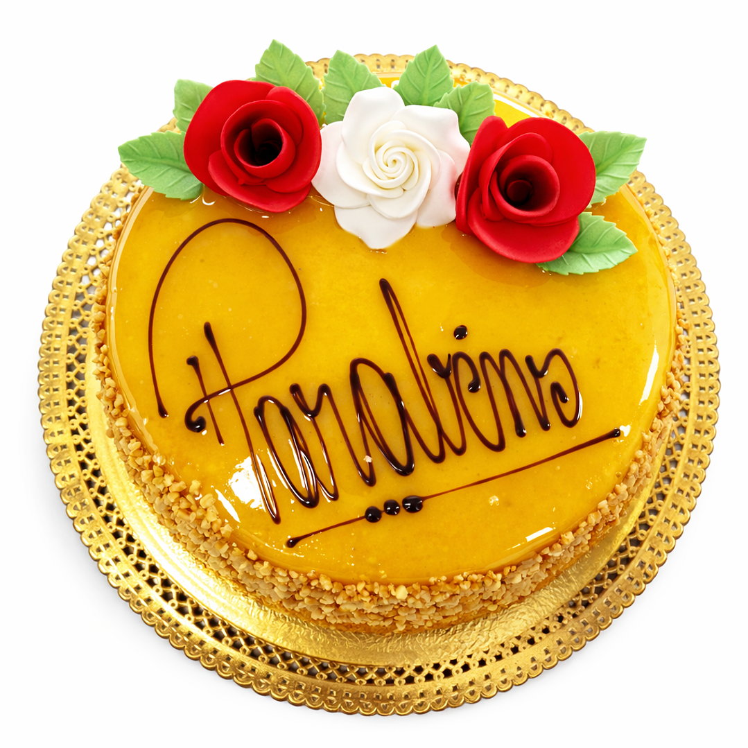 Bolo de Aniversário Feminino Simples 1