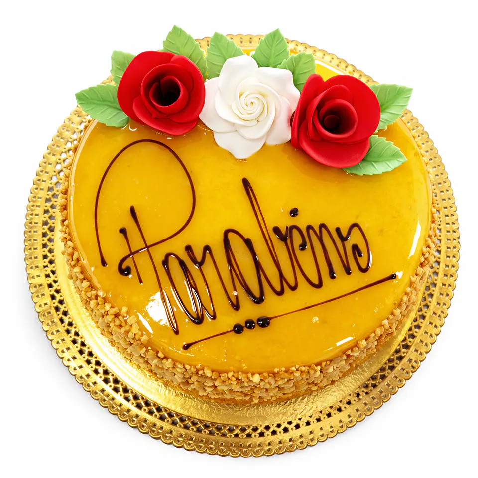 Bolo de Aniversário Feminino Simples 1