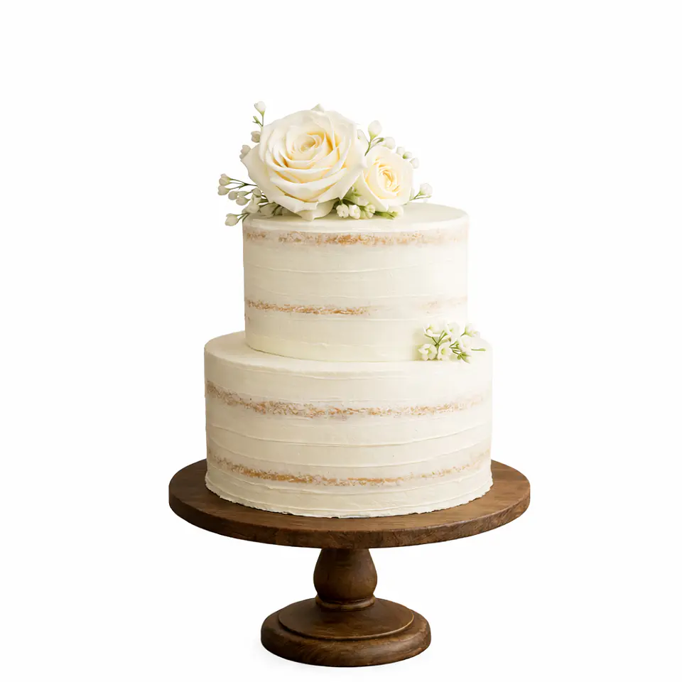 Bolo de Casamento 2 Andares Clássico 3