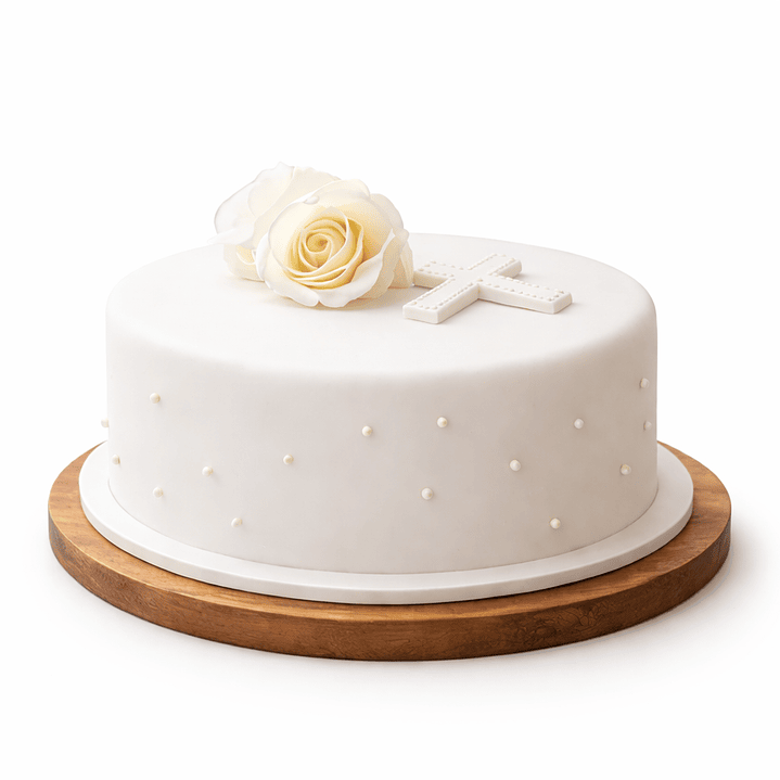 Bolo de Batizado Simples 3