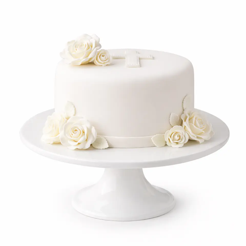 Bolo de Batizado para Menina 4