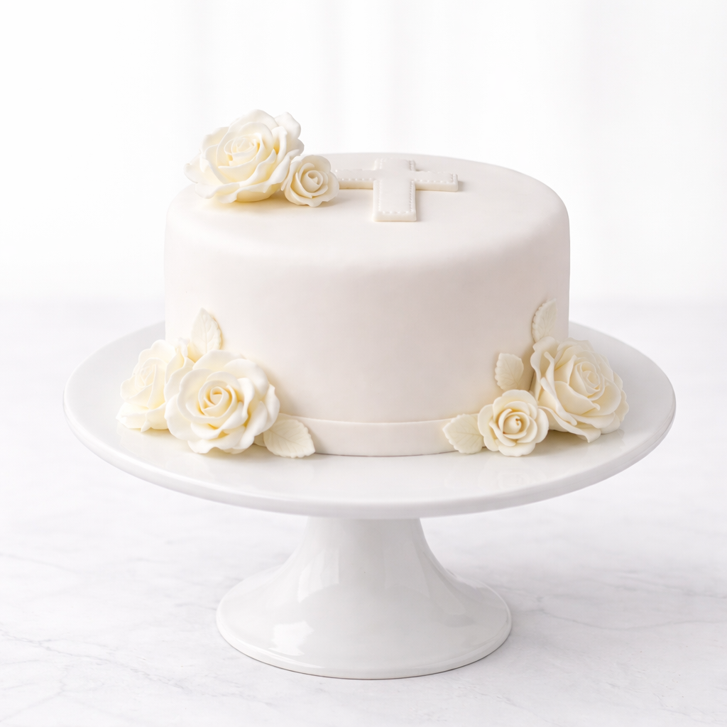 Bolo de Batizado para Menina 1