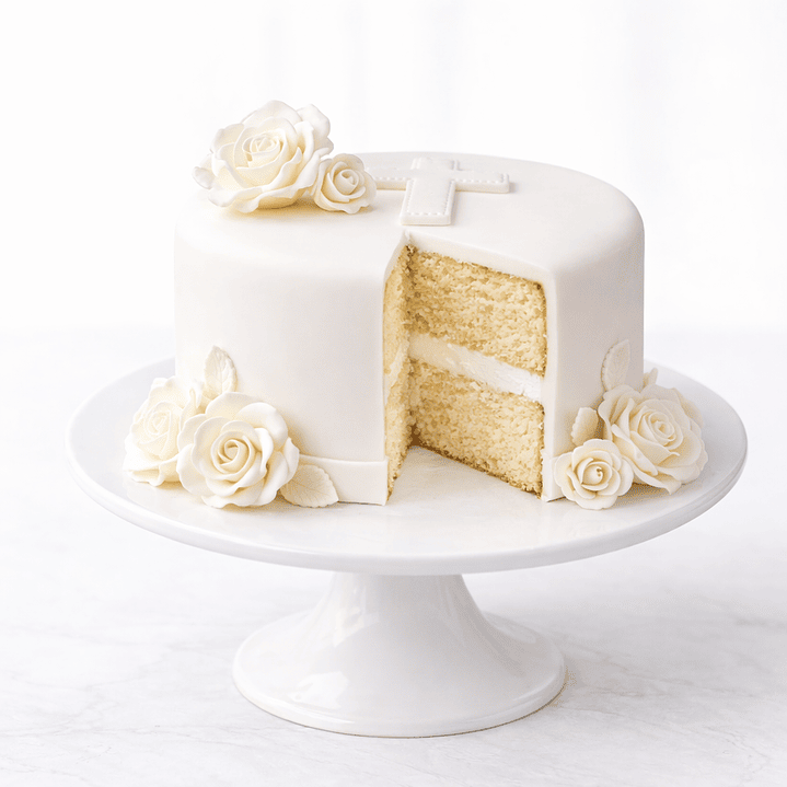 Bolo de Batizado para Menina 3