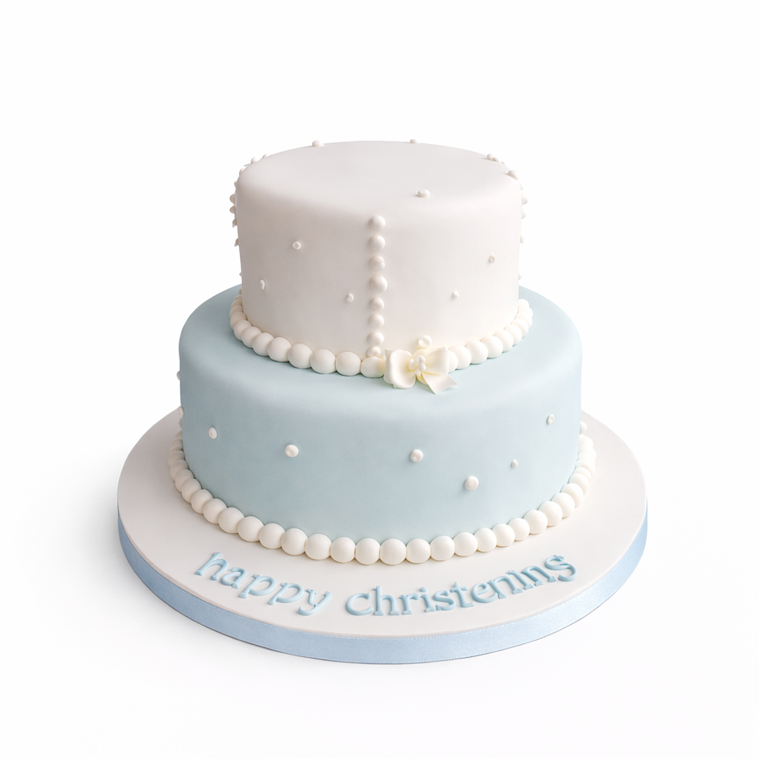 Bolo de Batizado para Menino 5