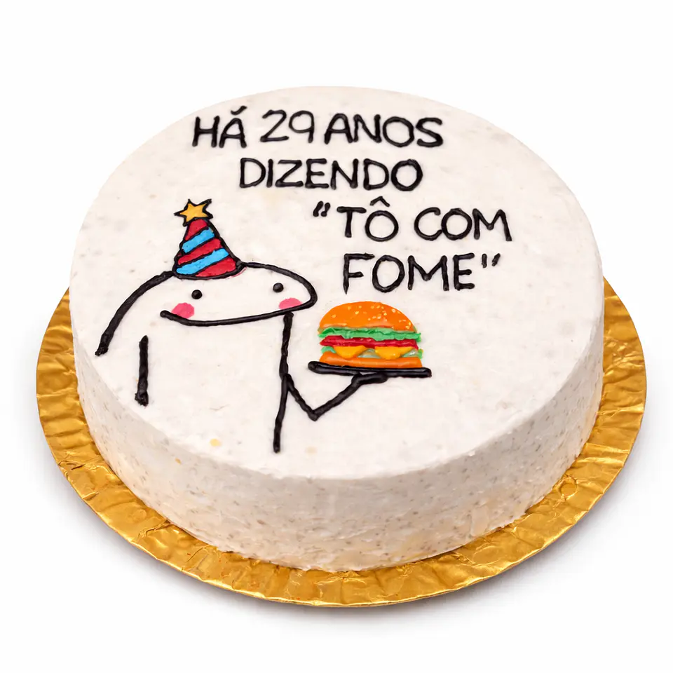 Bento Cake “Há 29 Anos Dizendo ‘Tô com Fome’” 1