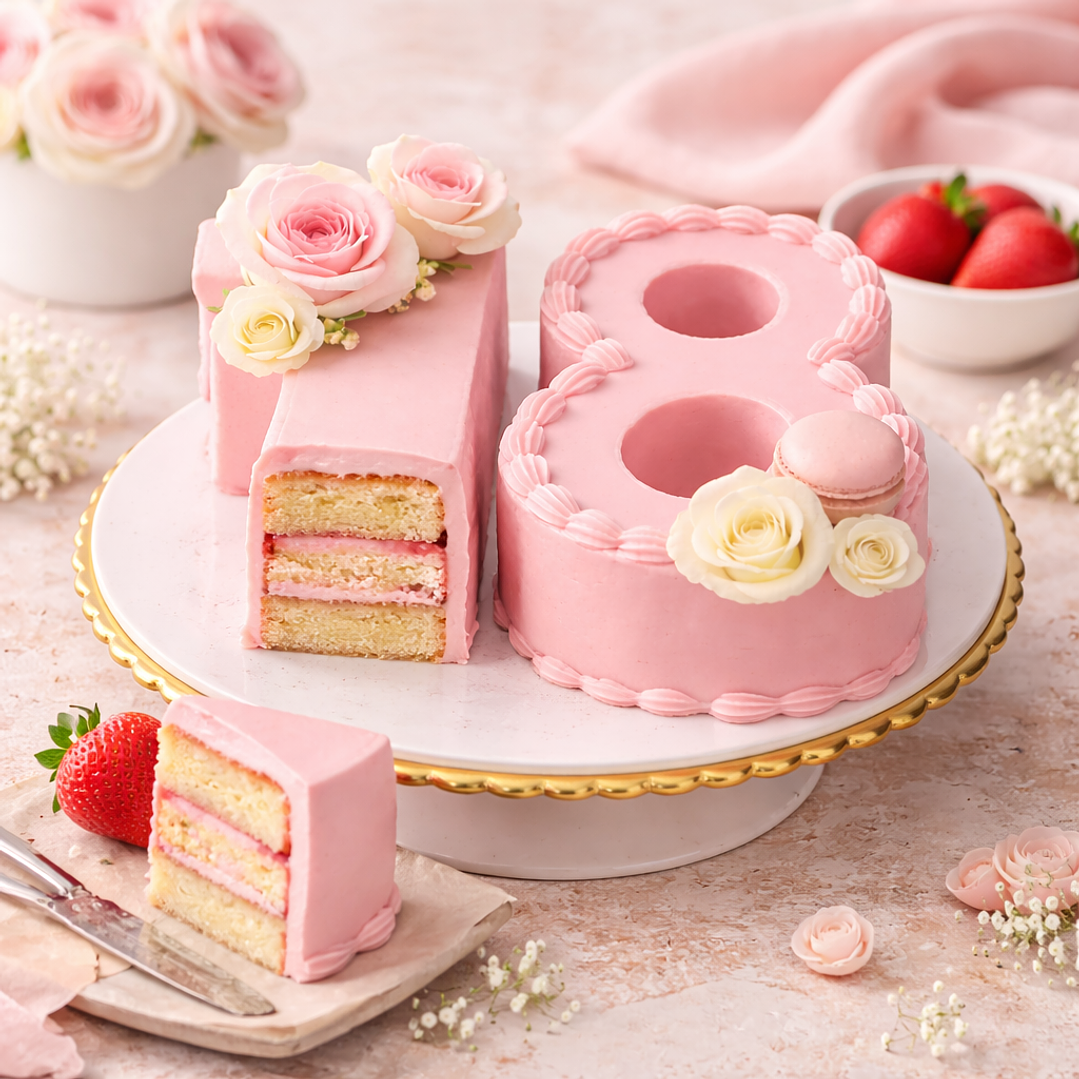 Bolo de Aniversário 18 Anos Feminino 2