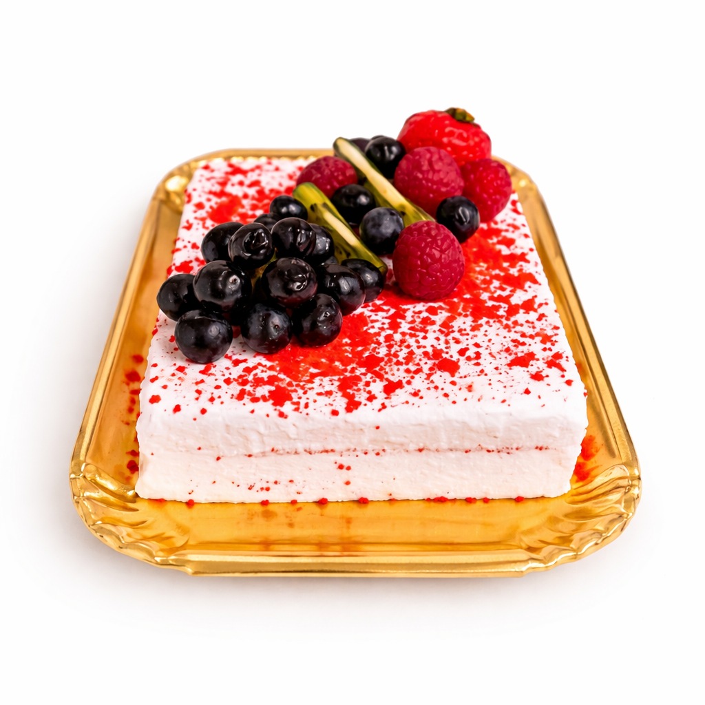 Bolo Red Velvet com Frutas Frescas 6