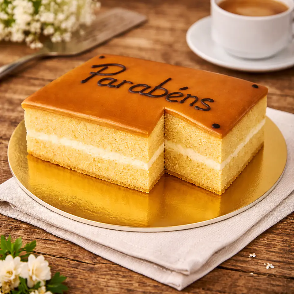 Bolo Parabéns Clássico 6