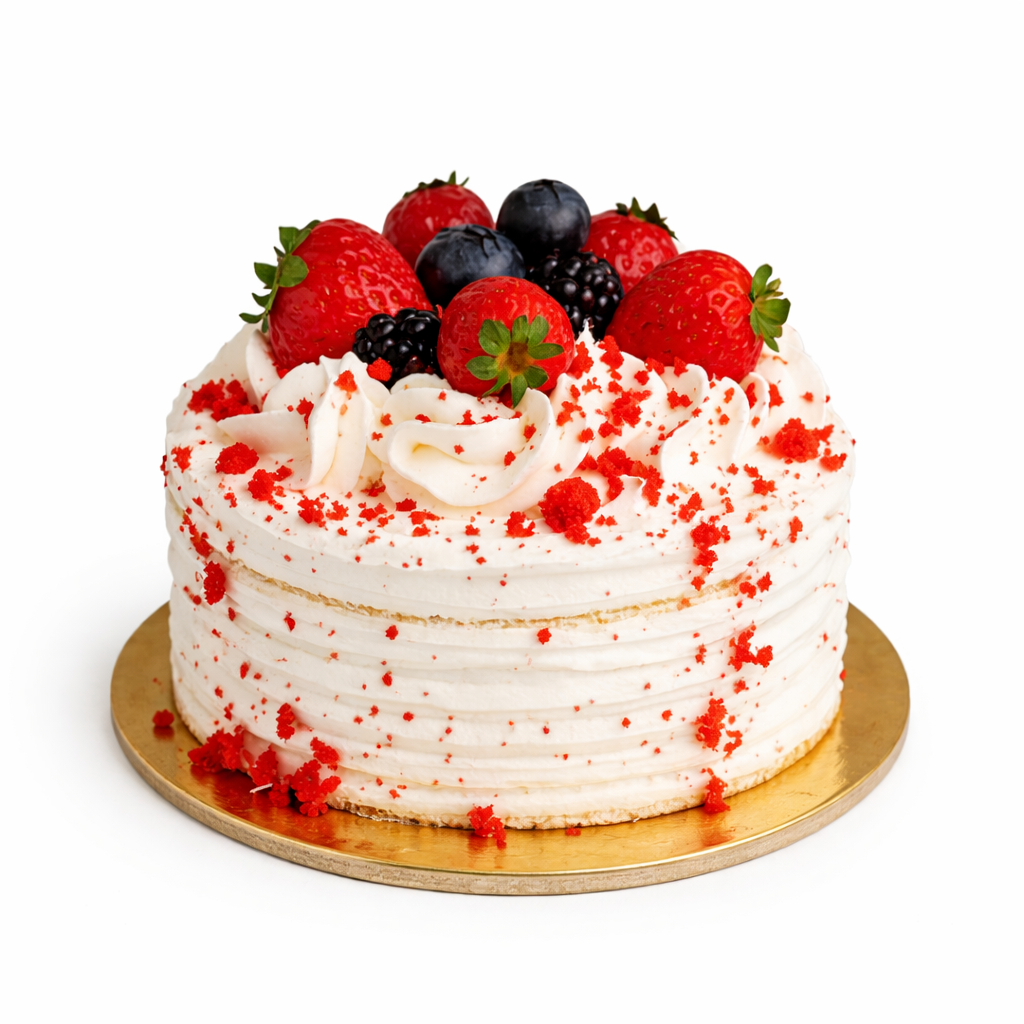 Bolo de Chantilly com Frutas Frescas 7
