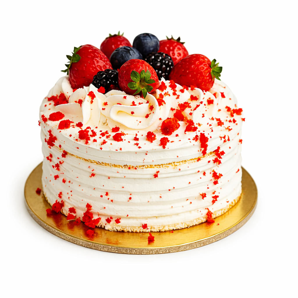Bolo de Chantilly com Frutas Frescas 9