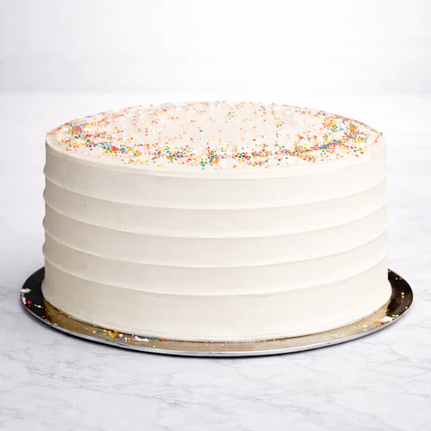 Bolo com cores do Arco Íris