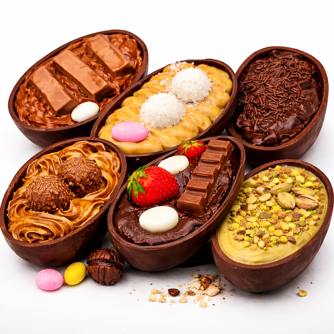 Box de Ovos de Colher Sortidos Premium 5