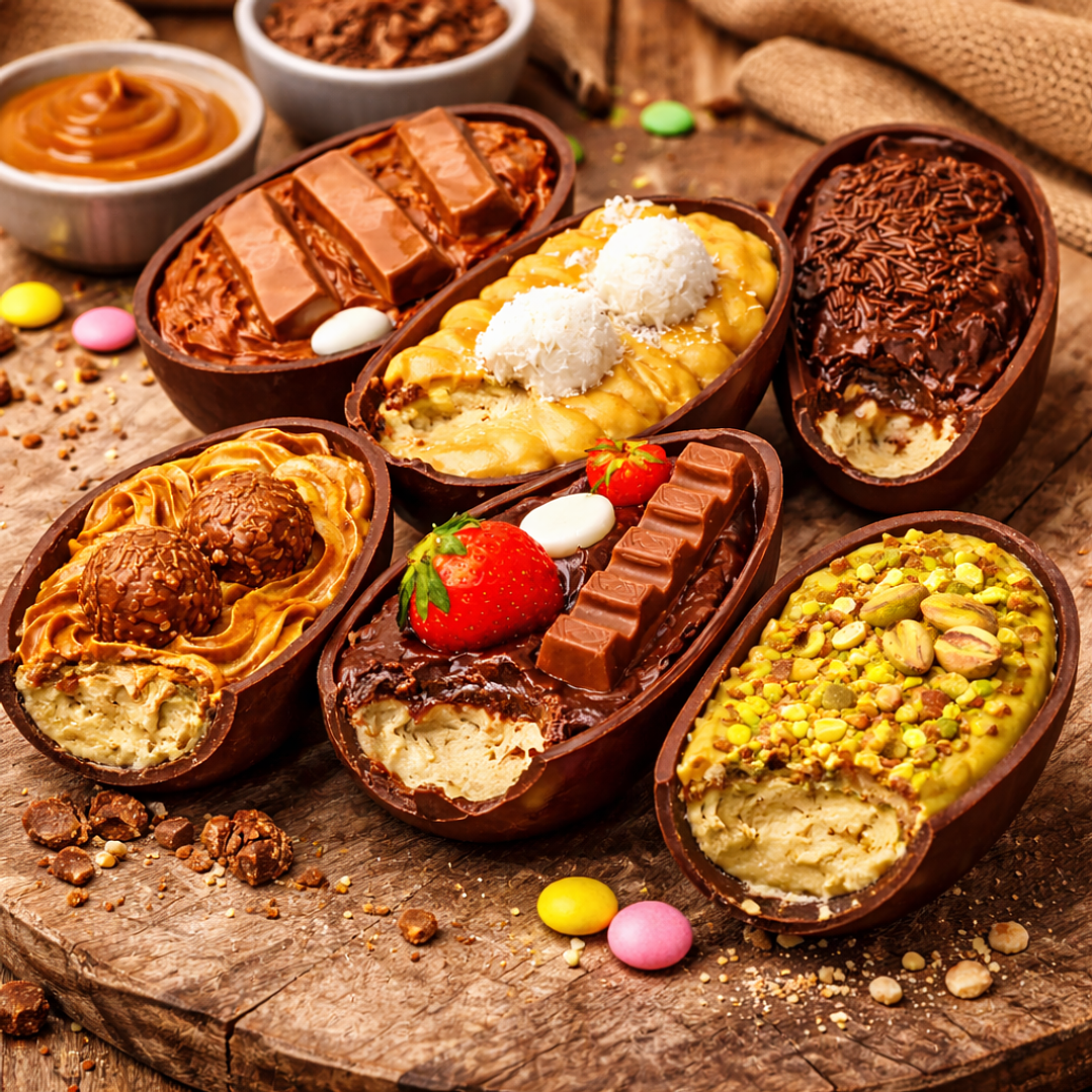 Box de Ovos de Colher Sortidos Premium 4