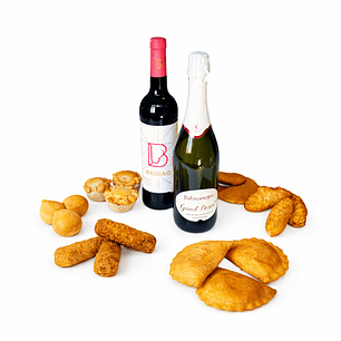 Pacote de Salgados e Bebidas