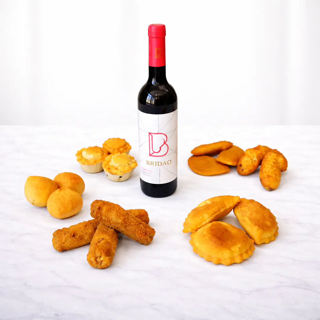 Pacote de Salgados e Bebidas 3