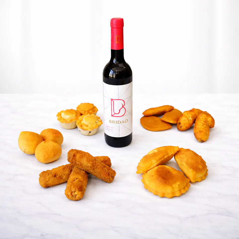 Pacote de Salgados e Bebidas 3