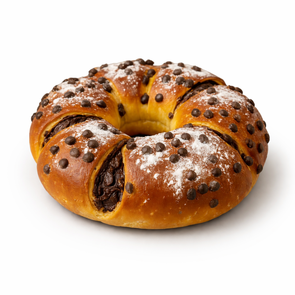 Bolo Rei de Chocolate 5