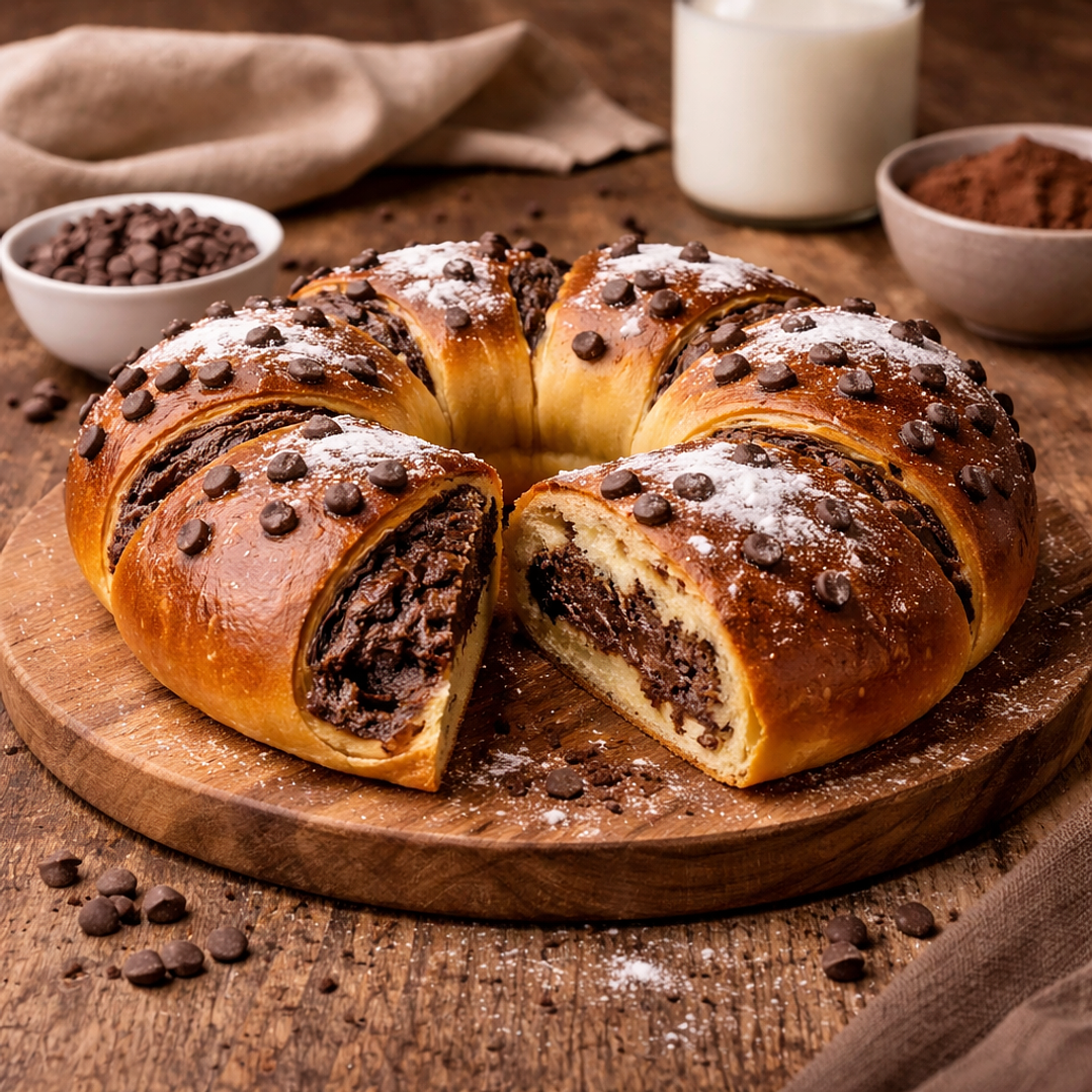 Bolo Rei de Chocolate 3