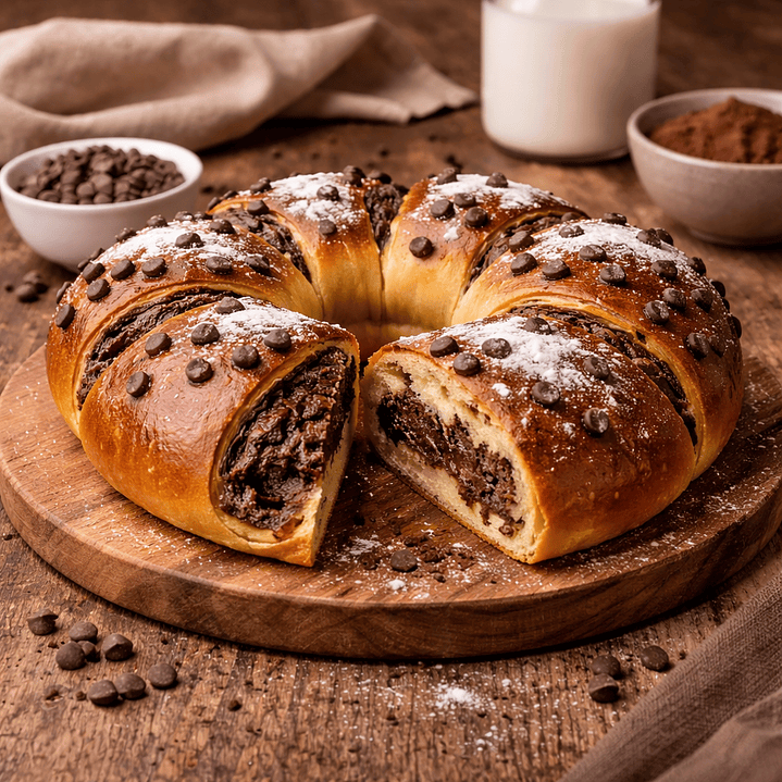 Bolo Rei de Chocolate 3