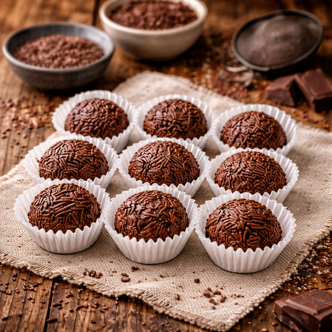 Brigadeiros de Chocolate 2