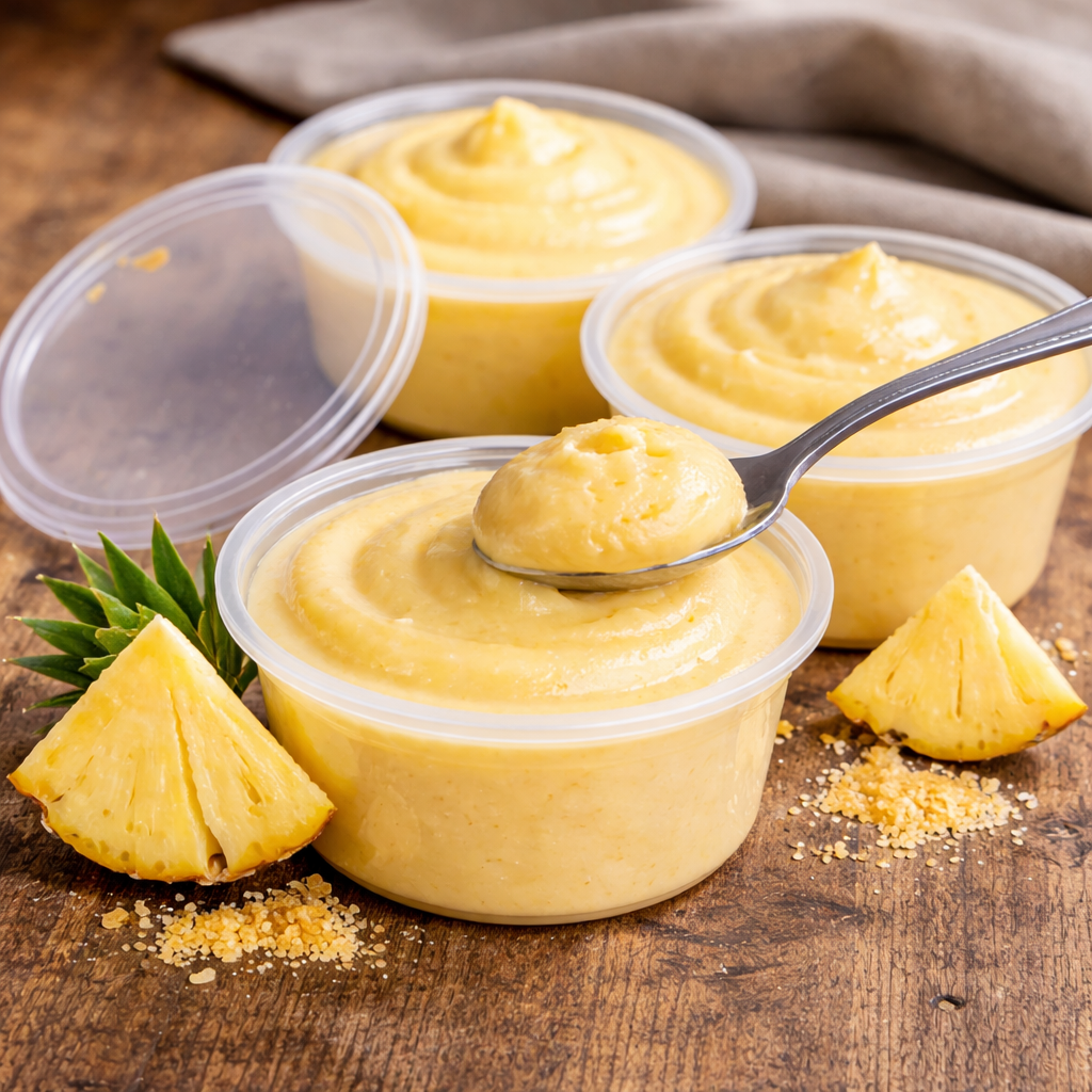 Mousse de Ananás 4