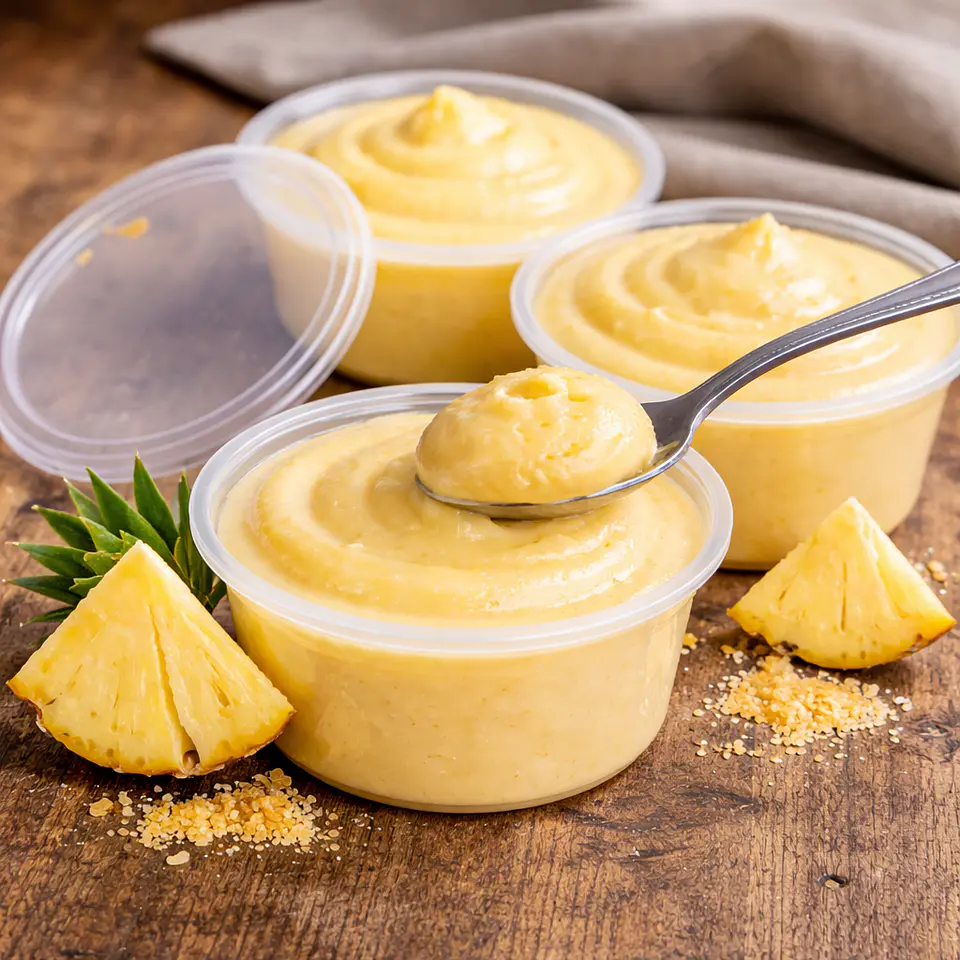 Mousse de Ananás 4