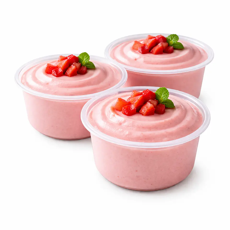Mousse de Morango 1