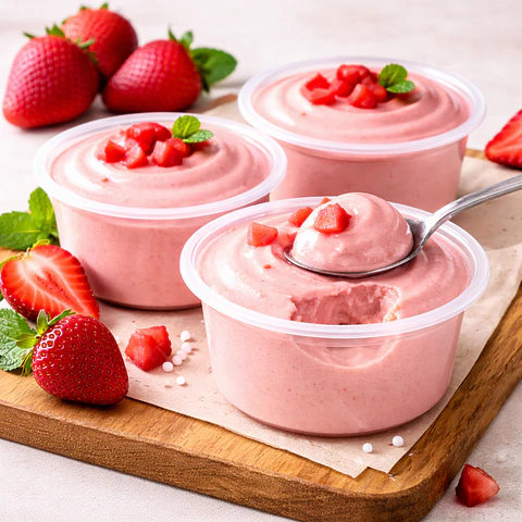 Mousse de Morango