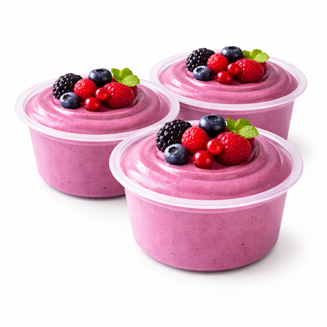 Mousse de Frutos Vermelhos 1