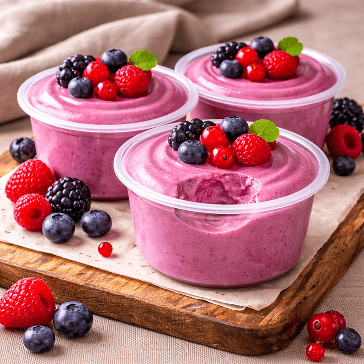 Mousse de Frutos Vermelhos 3