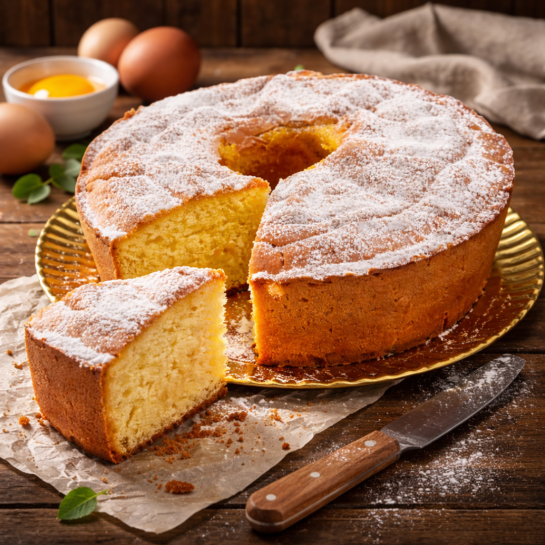 Pão de Ló Tradicional 4