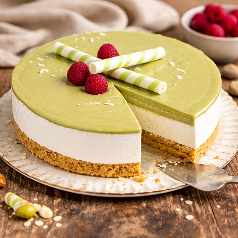Cheesecake de Pistache
