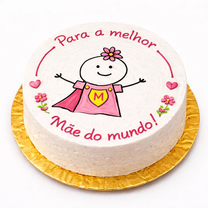 Bento Cake Para a Melhor Mãe do Mundo 1