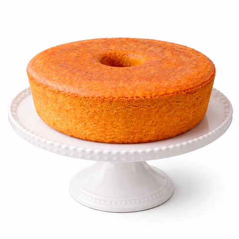 Bolo Simples de Baunilha