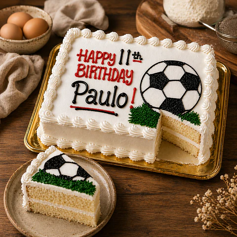 Bolo de Aniversário Campeão