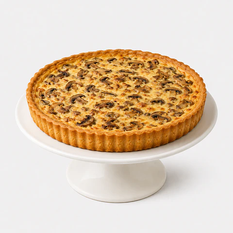 Quiche de Cogumelos