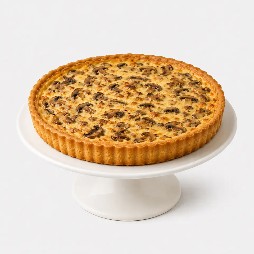 Quiche de Cogumelos 1