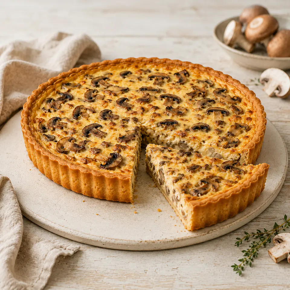 Quiche de Cogumelos 2
