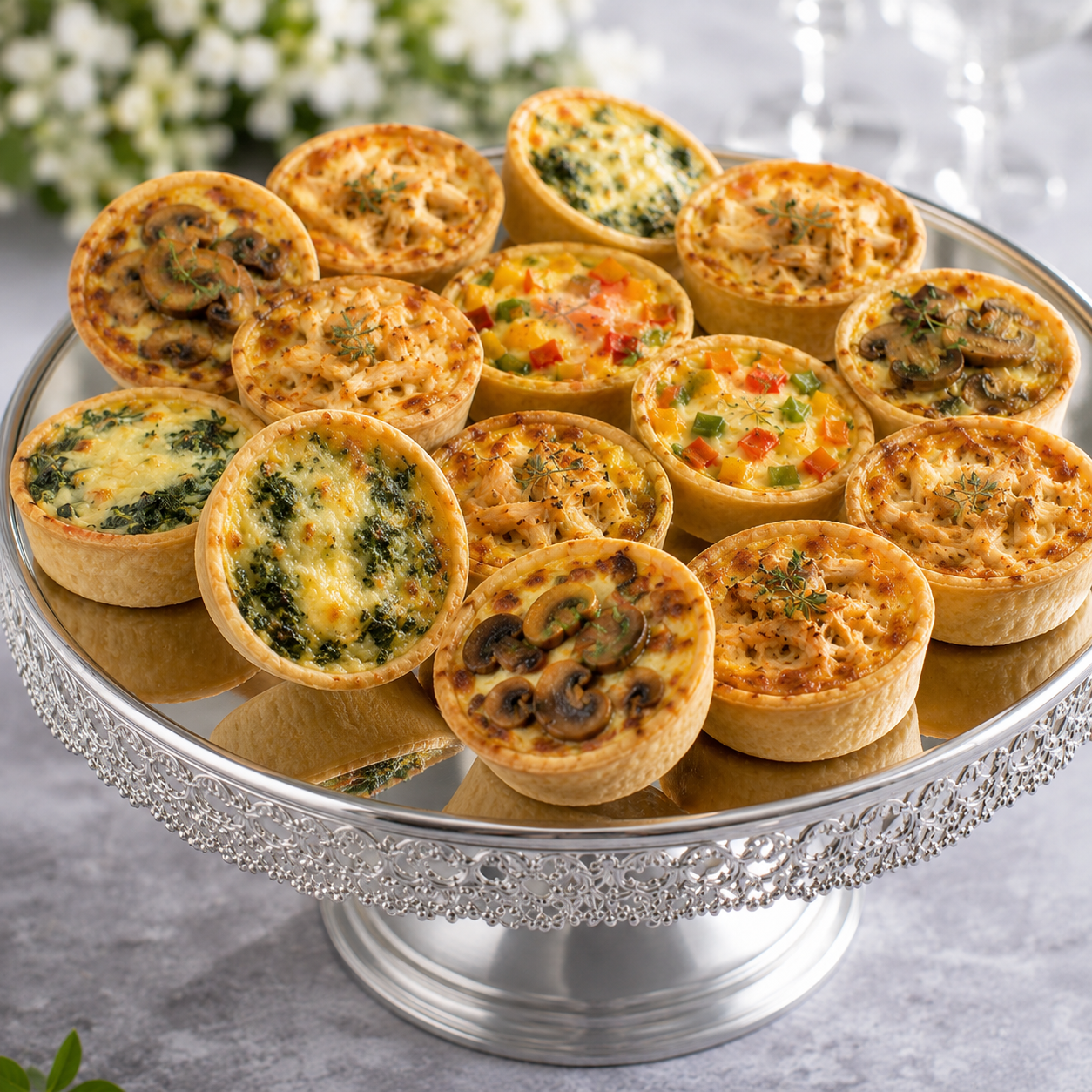 Mini Quiches Sortidas 2