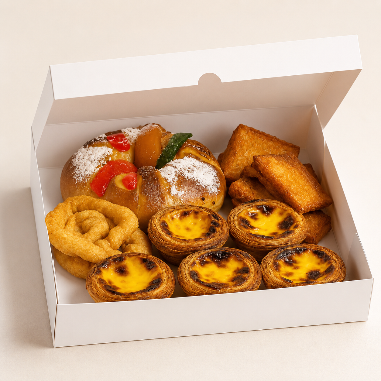 Cabaz de Natal Pastéis de Nata & Doces Portugueses 2
