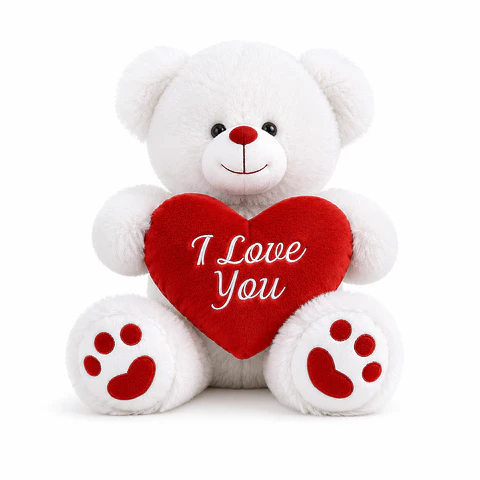 Urso de Peluche Love You Deluxe (Premium)