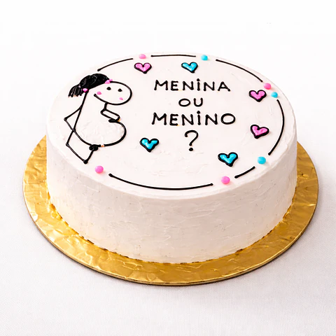 Bentô Cake Chá Revelação